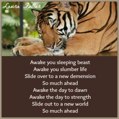 awake you sleeping beast poem