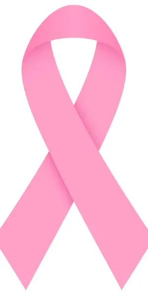 pink ribbon for cancer