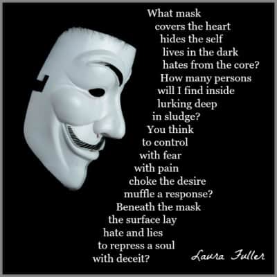 Inspiration For Life poem by laura what lies behind the mask