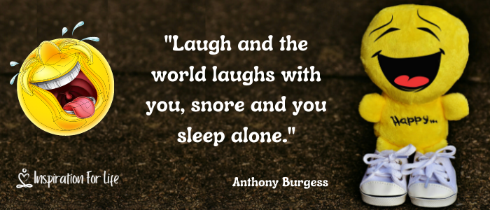 laugh and snore