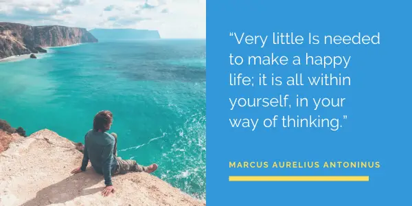 inspirational post by Marcus Aurelius Antoninus