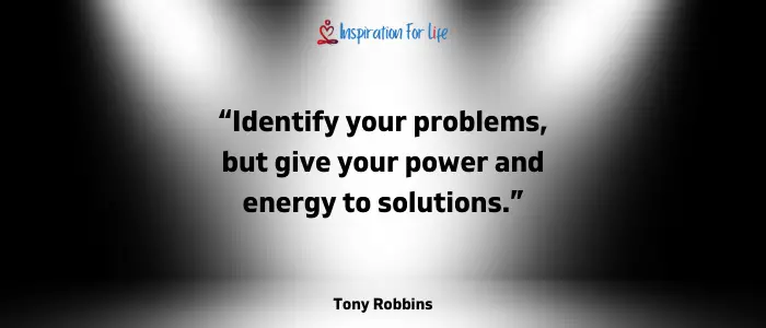 Tony Robbins Quotes change PROBLEMS
