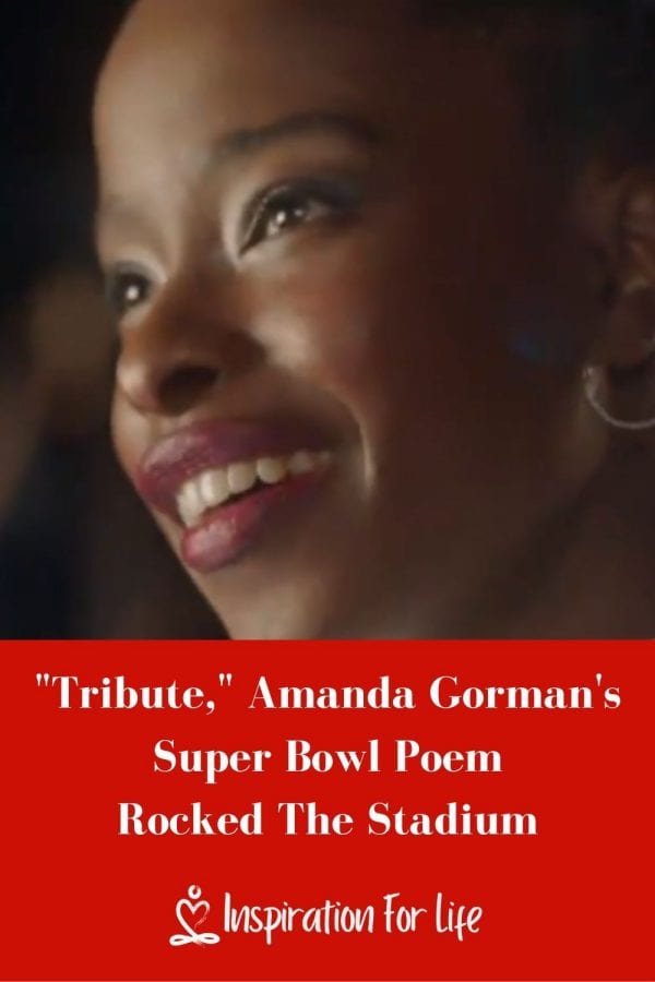 Tribute-Amanda-Gormans Super Bowl Poem pin