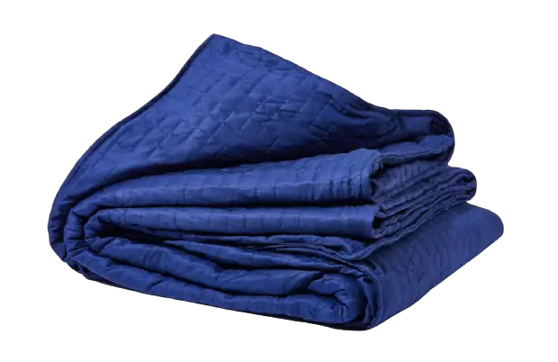 weighted blanket blue