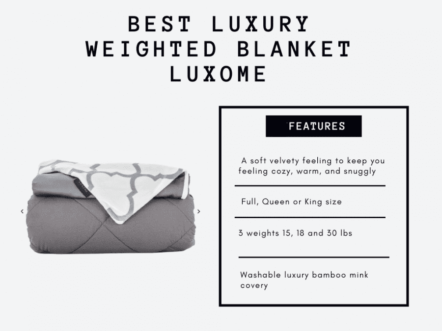 weighted blankets luxome2