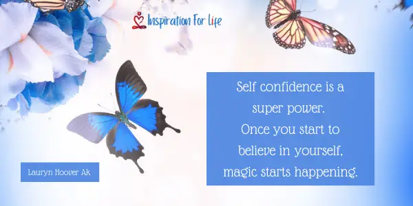 Confidence Motivational Quotes super power