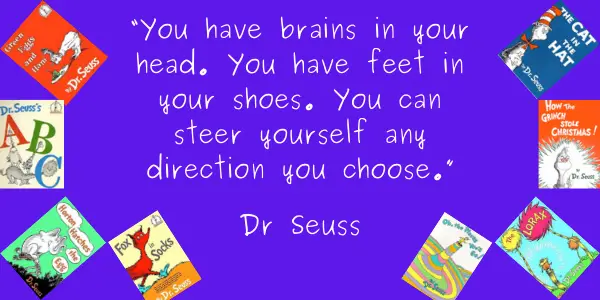 Dr. Seuss Quotes Life Lesson brains