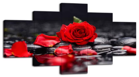 red rose wall hangings