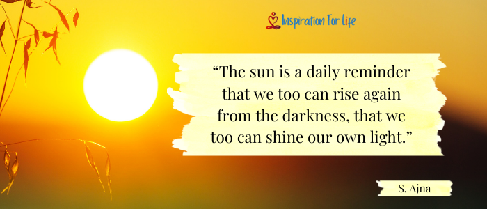 Good Morning Quotes the sun