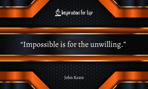 IMPOSSIBLE FOR UNWILLING