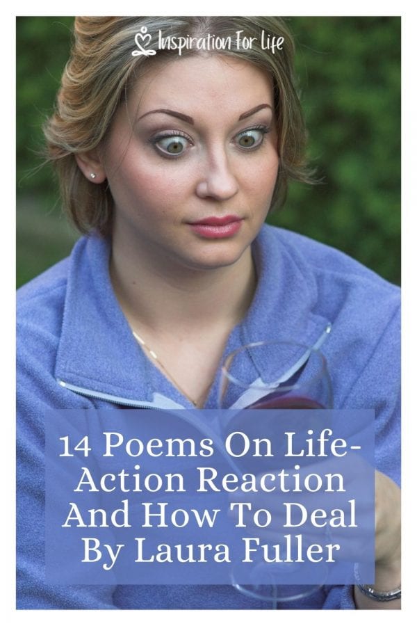 14 Poems On Life-Action Reaction And How To Deal By Laura Fuller pin