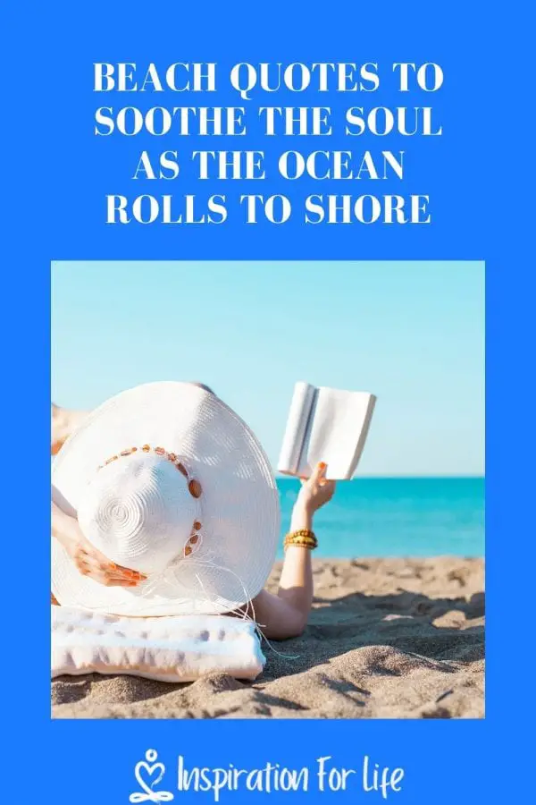 beach quotes pin