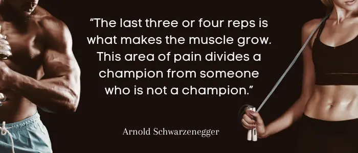 Gym Quotes Arnold