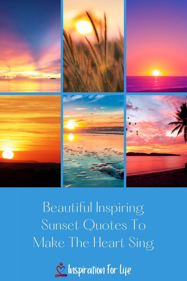 sunset quotes pin